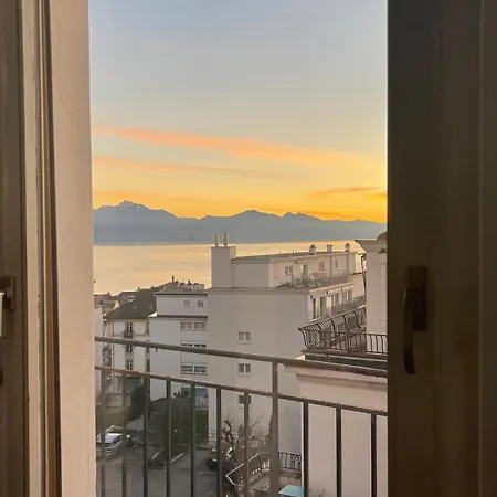 Studio Ensoleille Avec Vue Sur Le Lac Apartment Lausanne